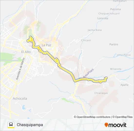 282 Bus Line Map