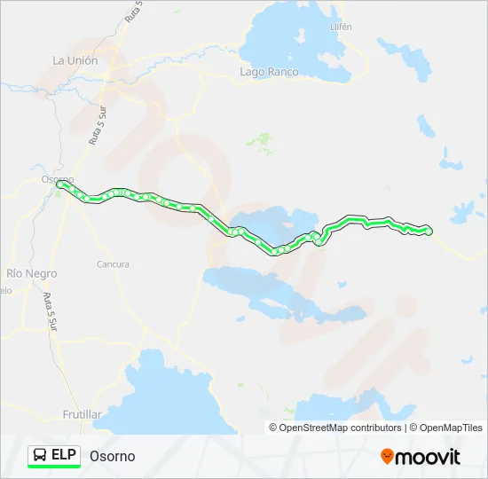ELP Bus Line Map