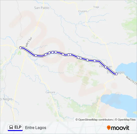 ELP Bus Line Map