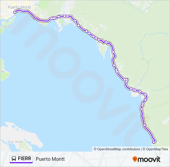 FIERR Bus Line Map