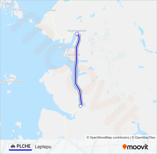 PLCHE Ferry Line Map