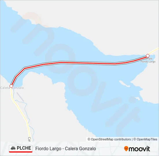 PLCHE Ferry Line Map
