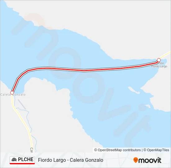PLCHE Ferry Line Map