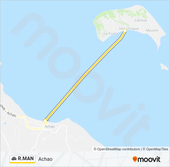 R.MAN Ferry Line Map