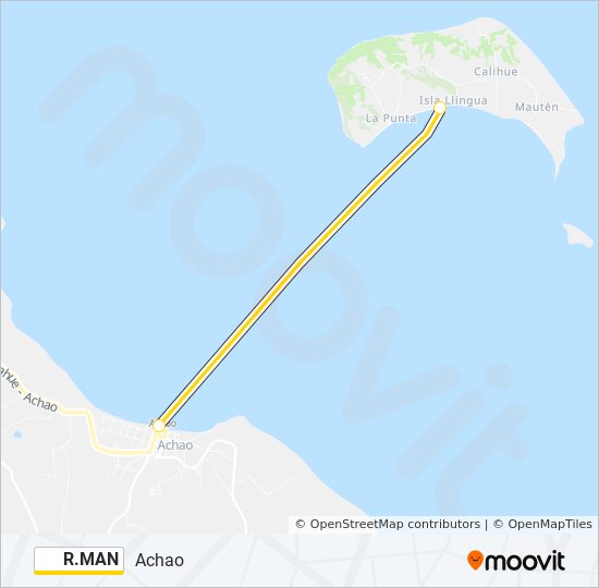 R.MAN ferry Line Map