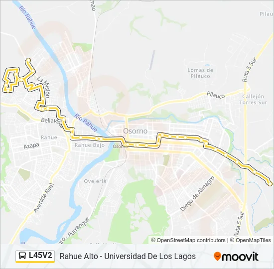 L45V2 Bus Line Map
