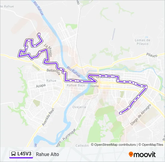 L45V3 Bus Line Map