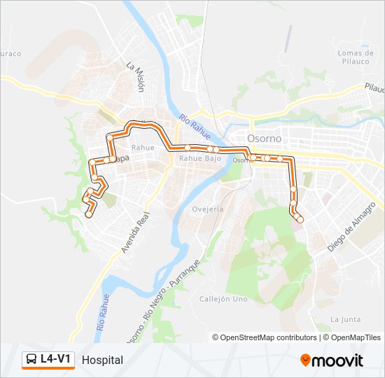 L4-V1 Bus Line Map