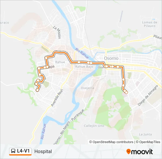 L4-V1 Bus Line Map