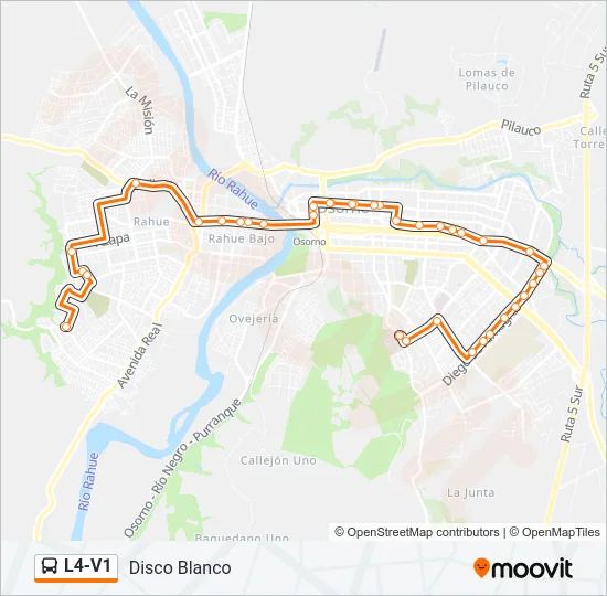 L4-V1 Bus Line Map