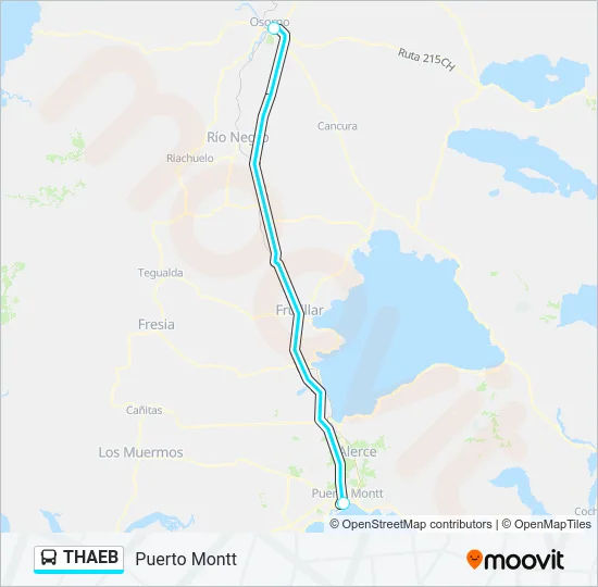THAEB Bus Line Map