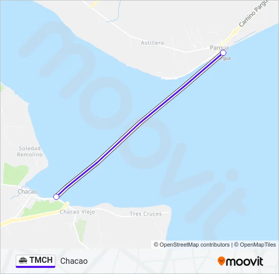 TMCH Ferry Line Map