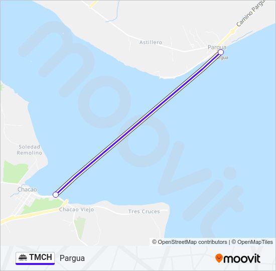 TMCH Ferry Line Map