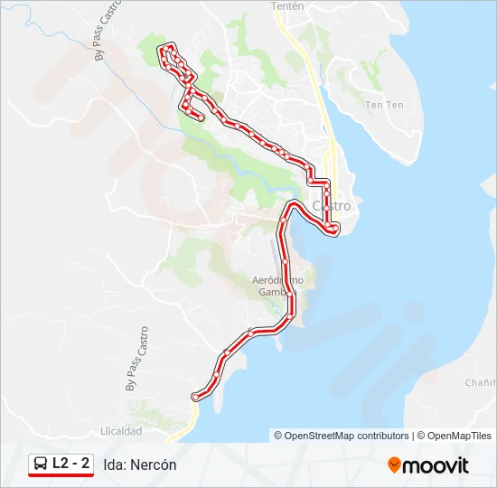 L2 - 2 Bus Line Map