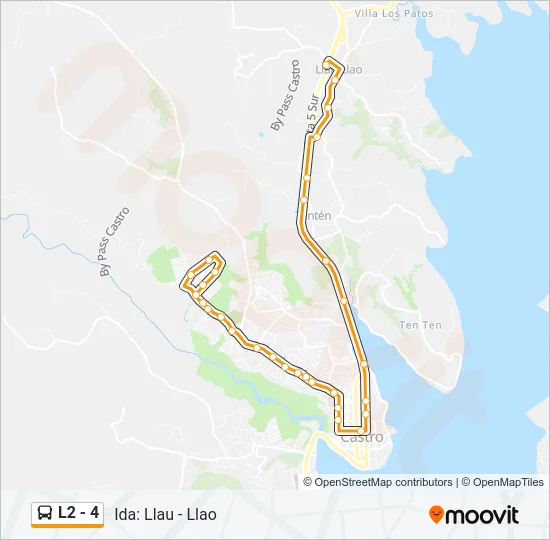 L2 - 4 Bus Line Map