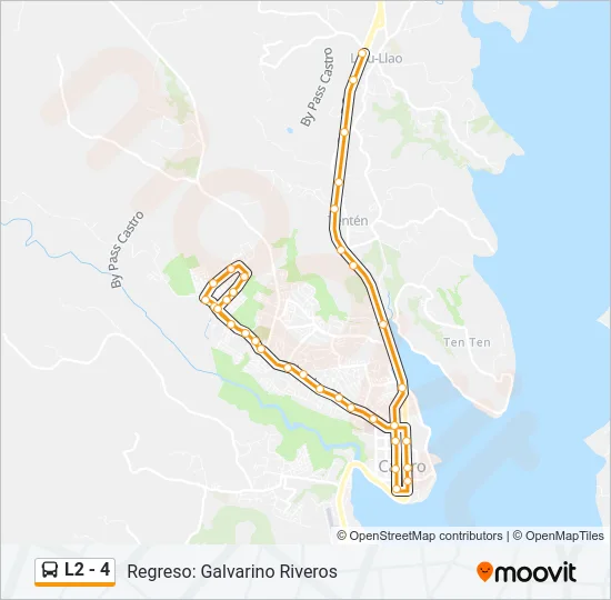 L2 - 4 Bus Line Map