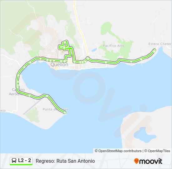 L2 - 2 Bus Line Map