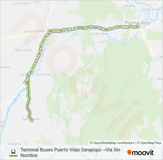 406 Bus Line Map