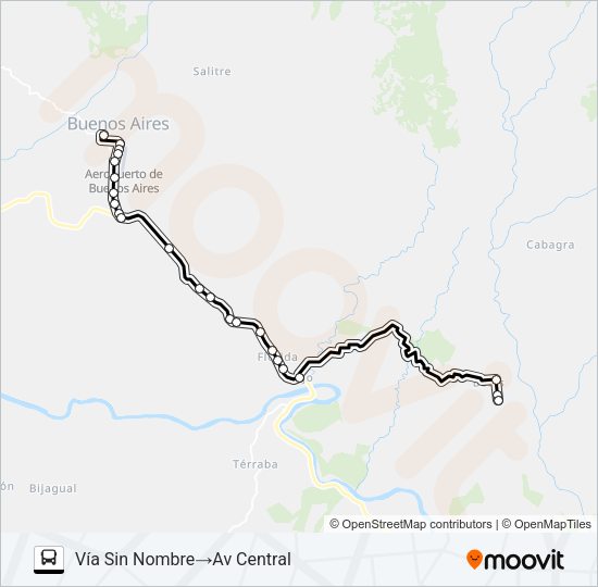 BUENOS AIRES - BOLAS Bus Line Map