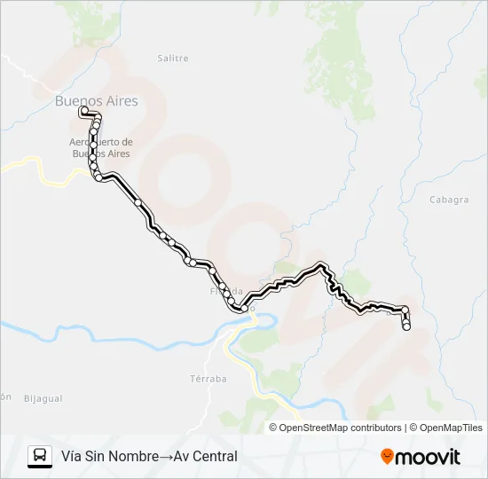 BUENOS AIRES - BOLAS Bus Line Map