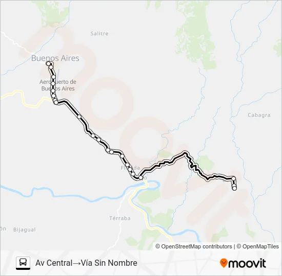 BUENOS AIRES - BOLAS Bus Line Map