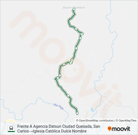 CENTRO - GRILLO Bus Line Map