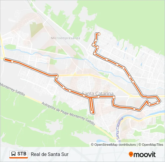 STB Bus Line Map