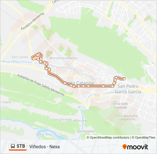 STB Bus Line Map