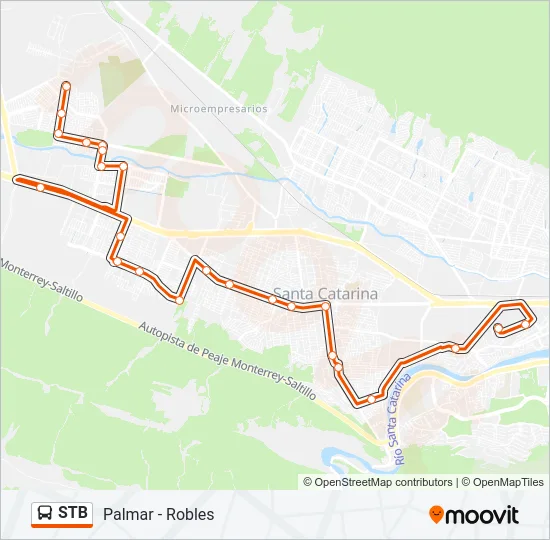 STB Bus Line Map