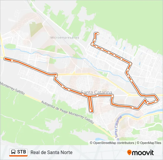 STB Bus Line Map