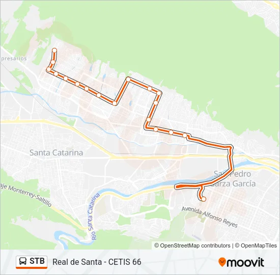 STB Bus Line Map