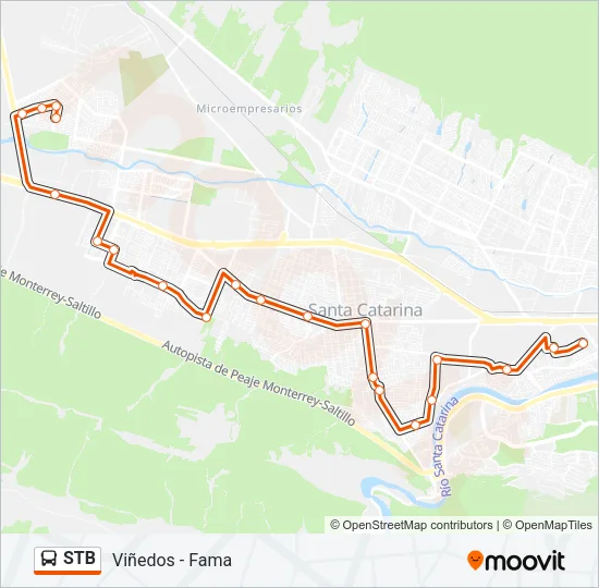 STB Bus Line Map
