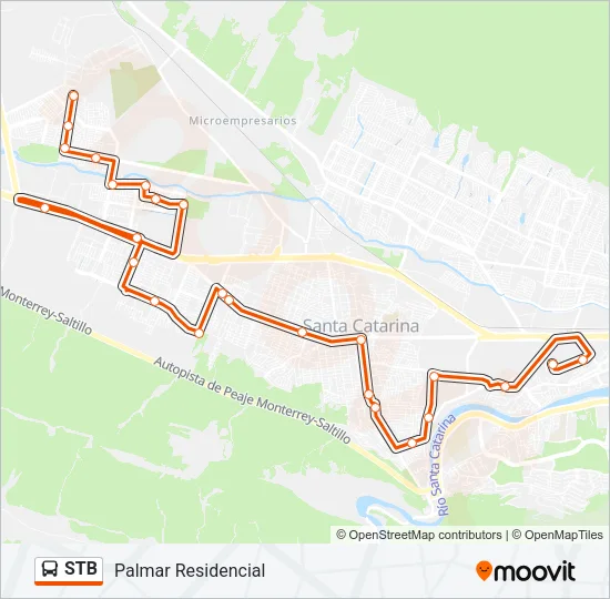 STB Bus Line Map