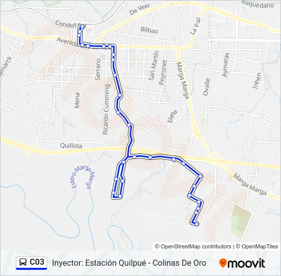 C03 Bus Line Map