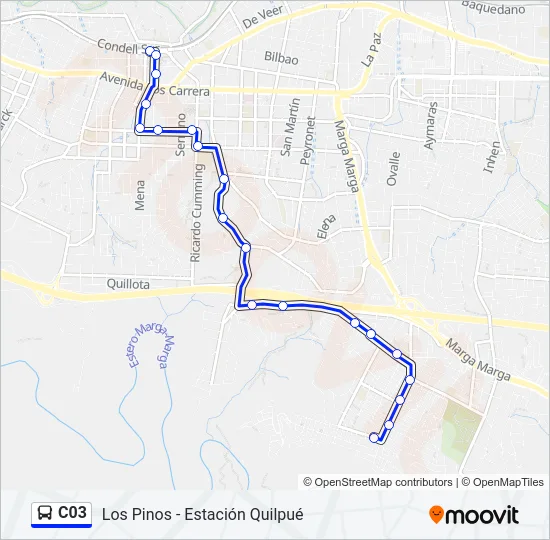 C03 Bus Line Map
