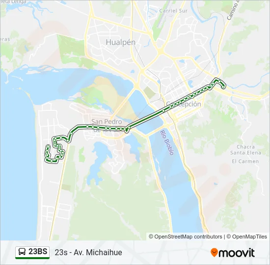 23BS Bus Line Map