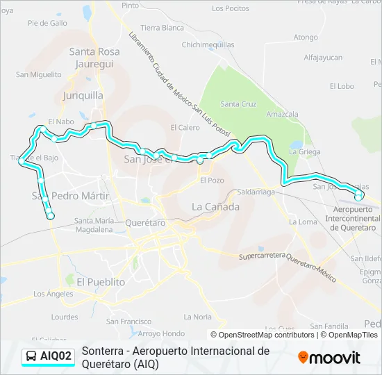AIQ02 Bus Line Map