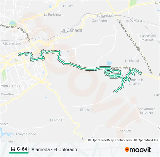 C-64 Bus Line Map