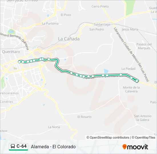 C-64 Bus Line Map