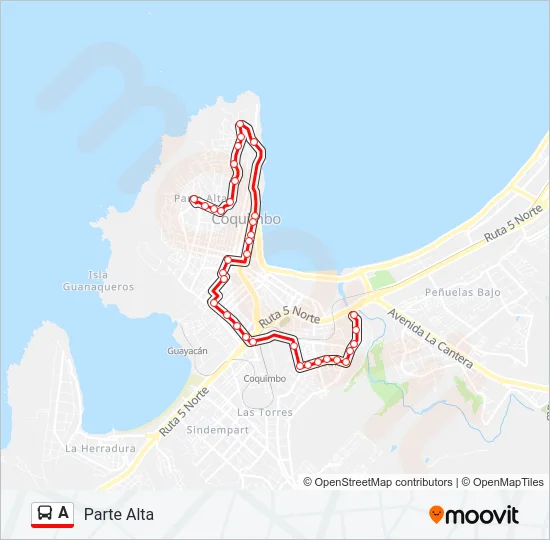 A Bus Line Map