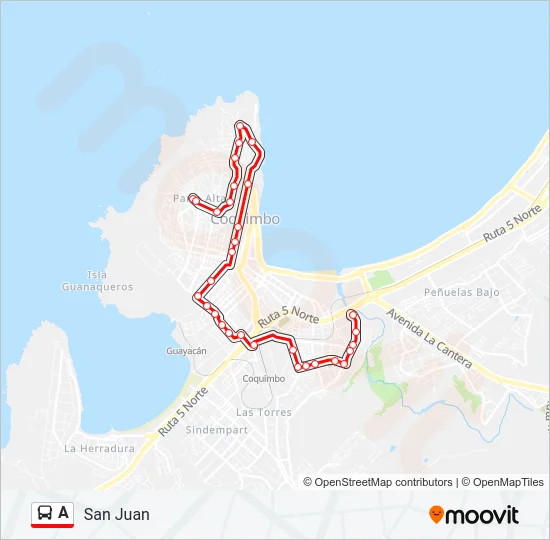 A Bus Line Map