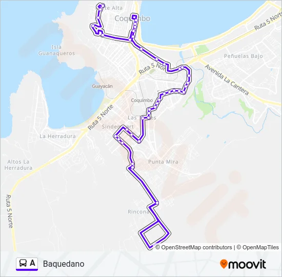 A Bus Line Map