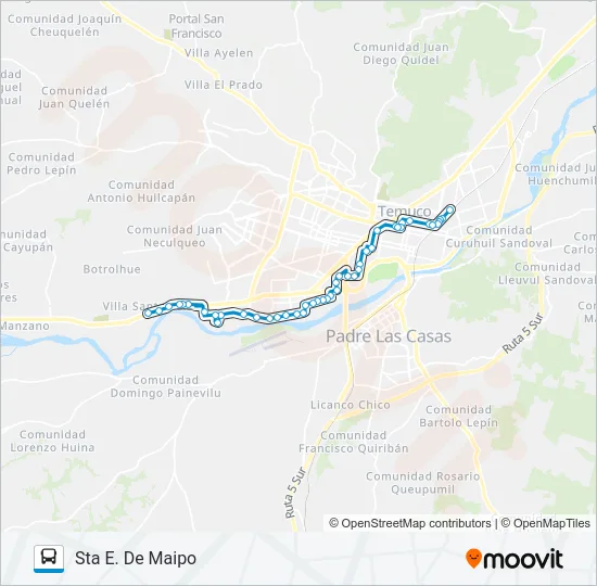 4 A Bus Line Map