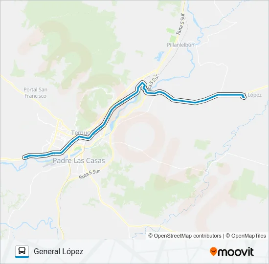 4 B Bus Line Map