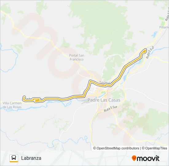 1 C Bus Line Map