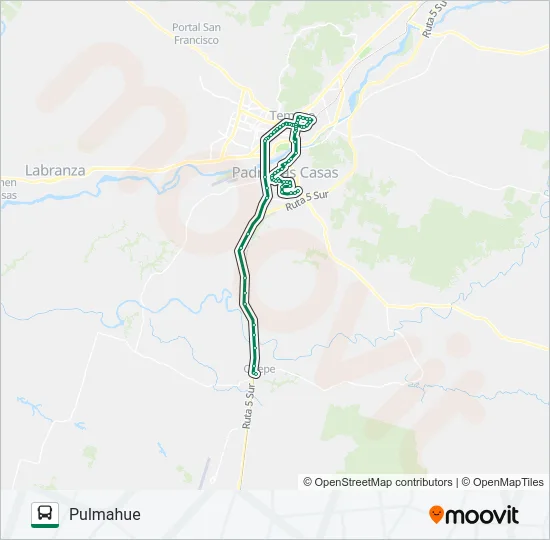 8 C Bus Line Map