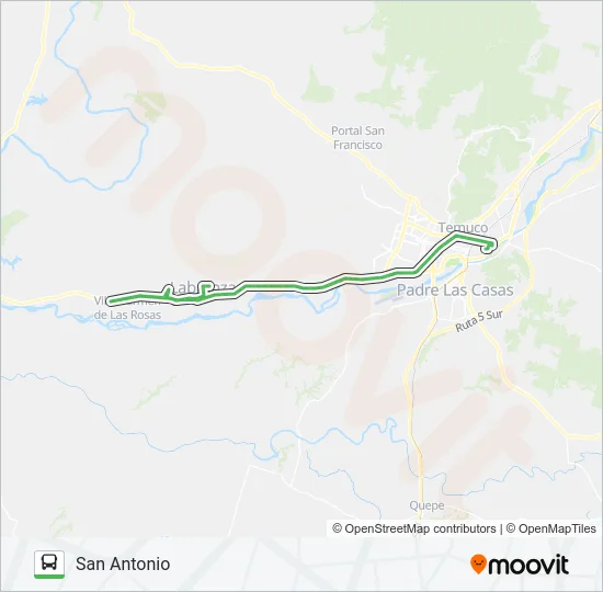 5 C Bus Line Map