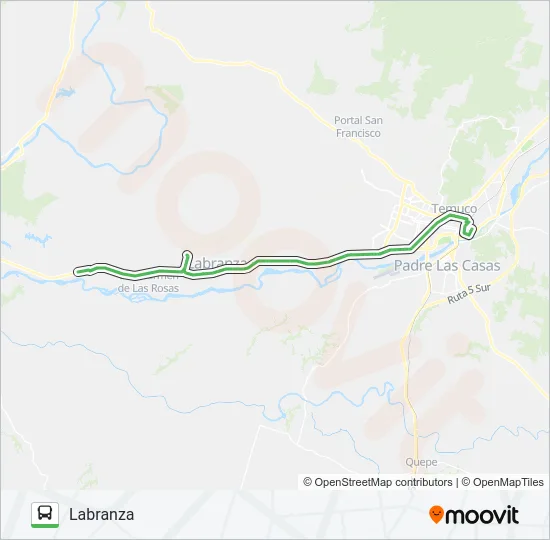 5 C Bus Line Map