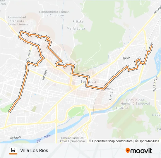 6 B Bus Line Map