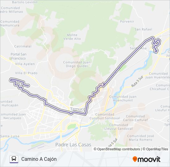 7 A Bus Line Map